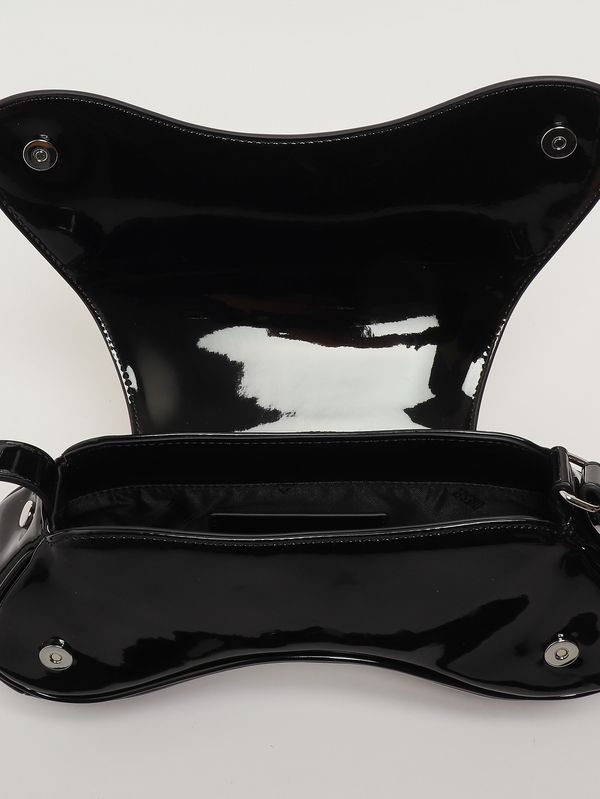 5. Borsa donna Play in simil pelle Nero Lucido Diesel x10202p6255