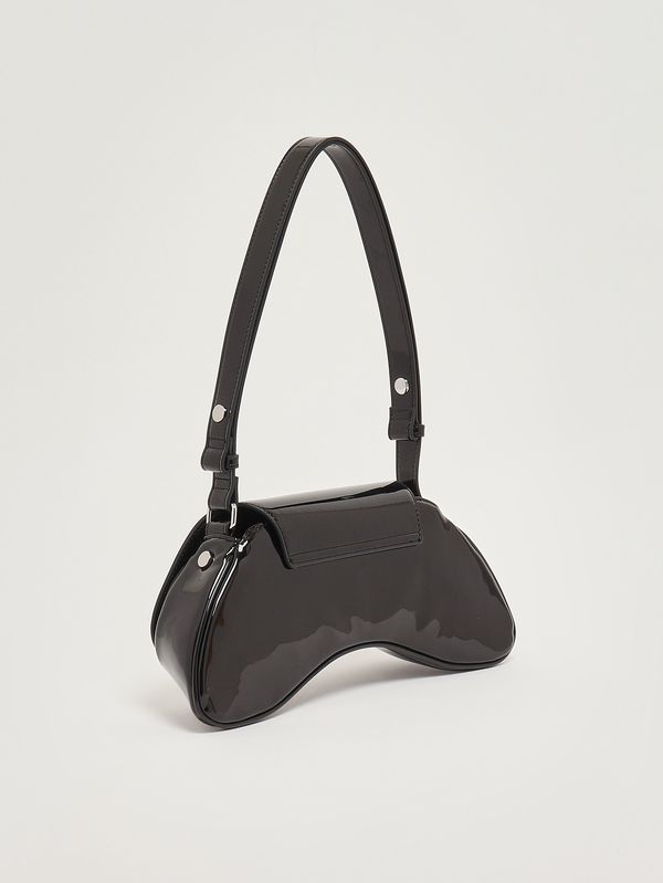 3. Borsa donna Play in simil pelle Nero Lucido Diesel x10202p6255