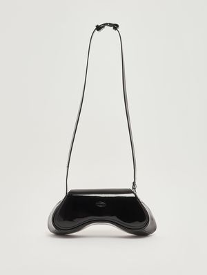 4. Borsa donna Play in simil pelle Nero Lucido