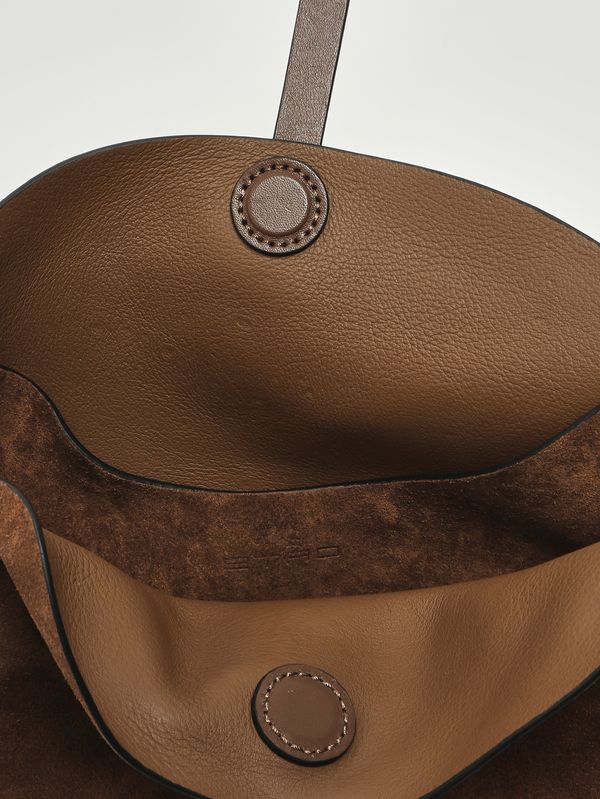 5. Women's Pony suede bag Tobacco Etro wp1c0019ap341