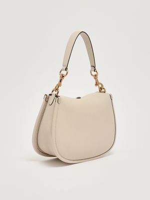3. Women's Pony bag in pebbled leather Mastic