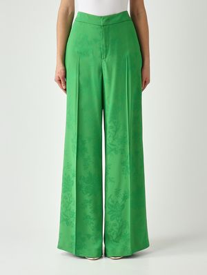 1. Damenhose aus Viskosemischung Wiese