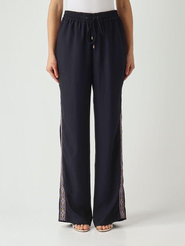 1. Damenhose aus Cady Marineblau Etro wrea007299tuso5