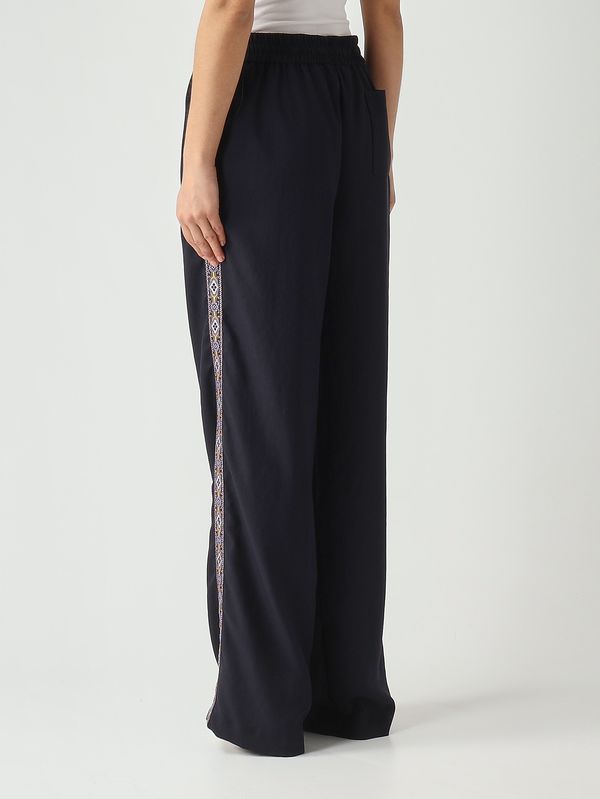4. Damenhose aus Cady Marineblau Etro wrea007299tuso5