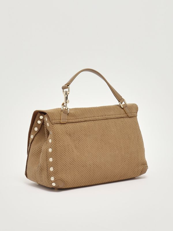 3. Bolso de mujer Postina Amoretto S de piel nobuk Beige Maggese Zanellato 0680002200000 s