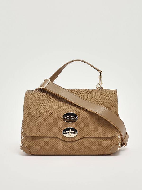 4. Bolso de mujer Postina Amoretto S de piel nobuk Beige Maggese Zanellato 0680002200000 s