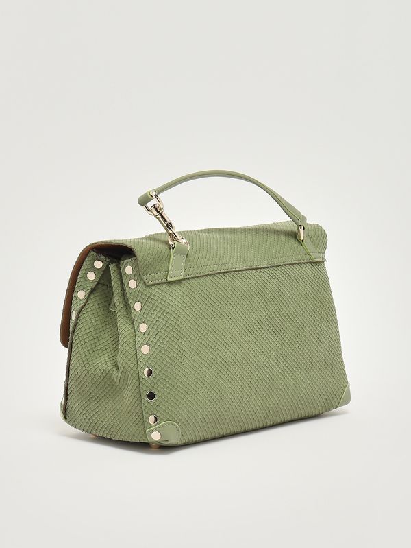 3. Damentasche Postina Amoretto S aus Nubukleder Green Spinoso Zanellato 0680002200000 s