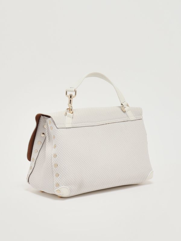 3. Sac Postina Amoretto S en cuir nubuck pour femme White Cassata Zanellato 0680002200000 s