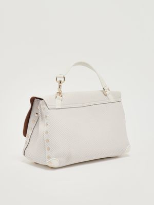 3. Sac Postina Amoretto S en cuir nubuck pour femme White Cassata