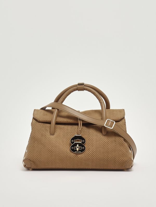 4. Bolso de mujer Dotta Amoretto S de piel nobuk Beige Maggese Zanellato 0687502200000 s