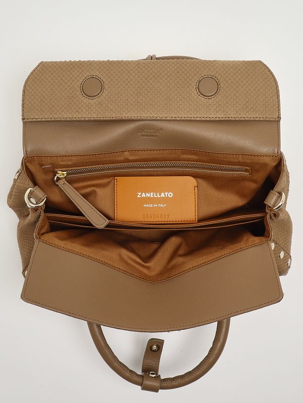 5. Bolso de mujer Dotta Amoretto S de piel nobuk Beige Maggese Zanellato 0687502200000 s