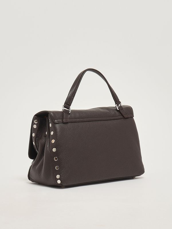2. Borsa donna Postina Daily S in pelle martellata Dolceamaro Zanellato 0680100040000 s