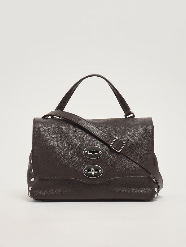 3. Borsa donna Postina Daily S in pelle martellata Dolceamaro Zanellato 0680100040000 s