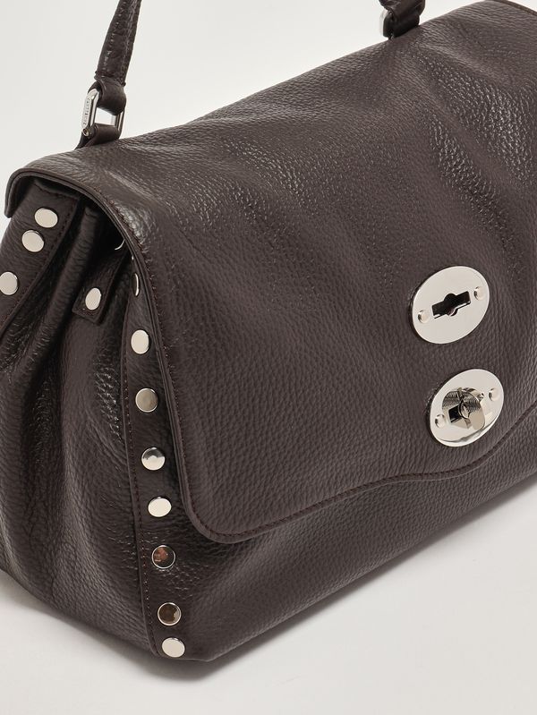 5. Borsa donna Postina Daily S in pelle martellata Dolceamaro Zanellato 0680100040000 s