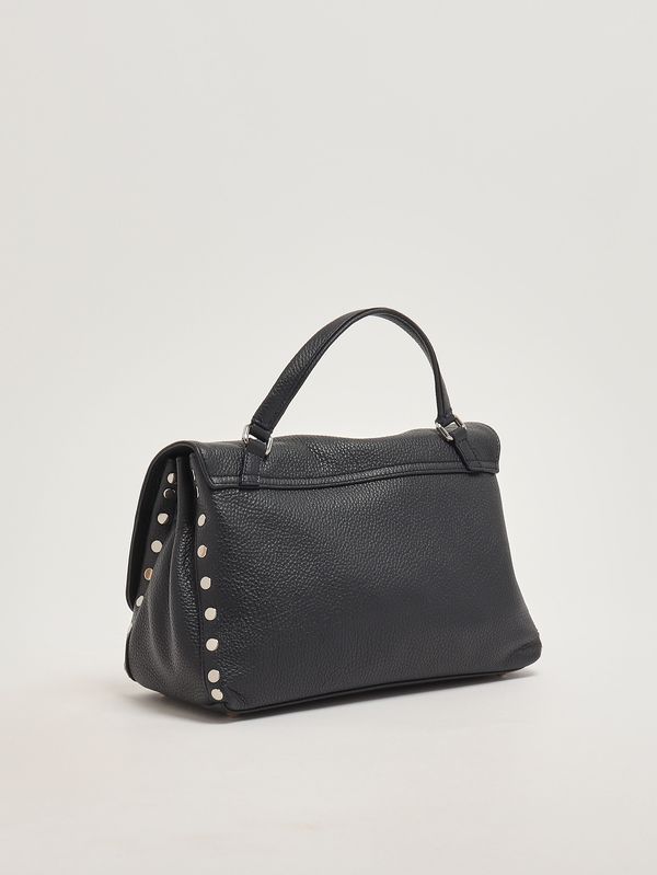 2. Borsa donna Postina Daily S in pelle martellata Navy Scuro Zanellato 0680100040000 s