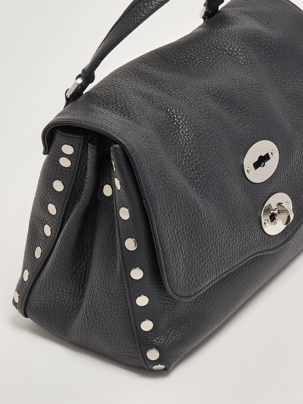 5. Borsa donna Postina Daily S in pelle martellata Navy Scuro Zanellato 0680100040000 s