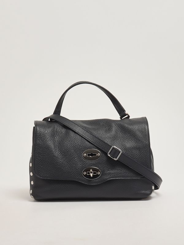 3. Borsa donna Postina Daily S in pelle martellata Navy Scuro Zanellato 0680100040000 s