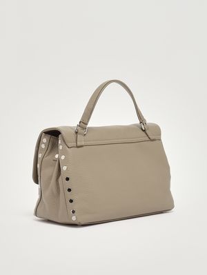 3. Borsa donna Postina Daily S in pelle martellata Creta