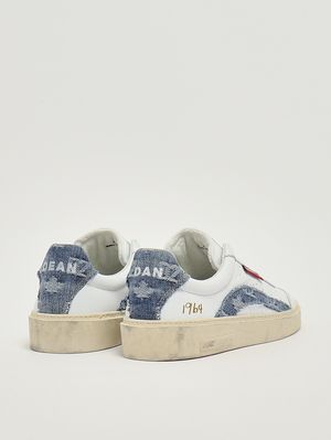 3. Zapatillas para hombre Rider de piel Blanco