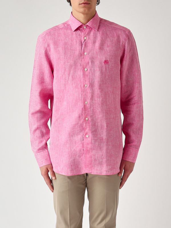 Chemise homme Roma en lin Fraise Etro