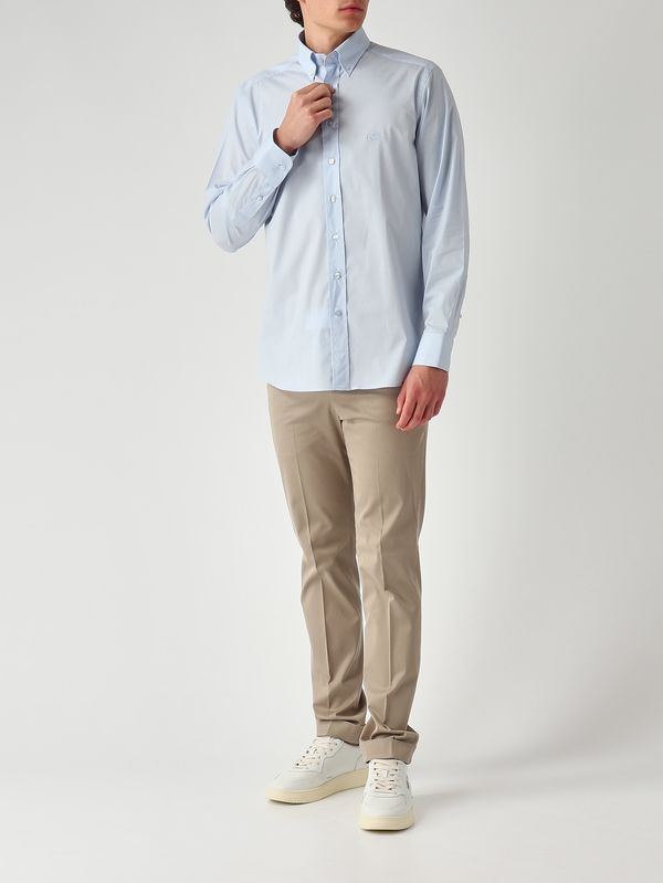 2. Roma men's stretch cotton shirt Sky blue Etro mrib0004av607