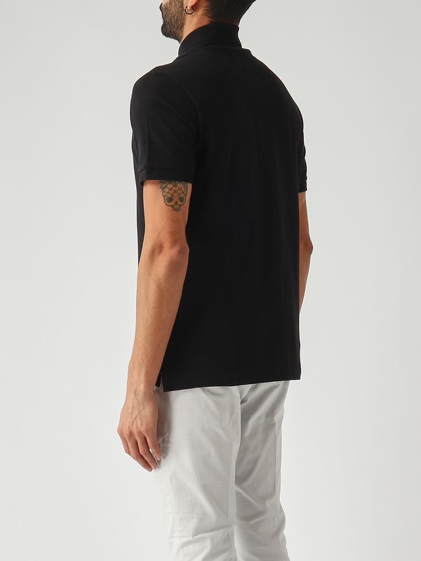 4. Men's Roma cotton piqué polo shirt Black Etro mrmd0005ac274