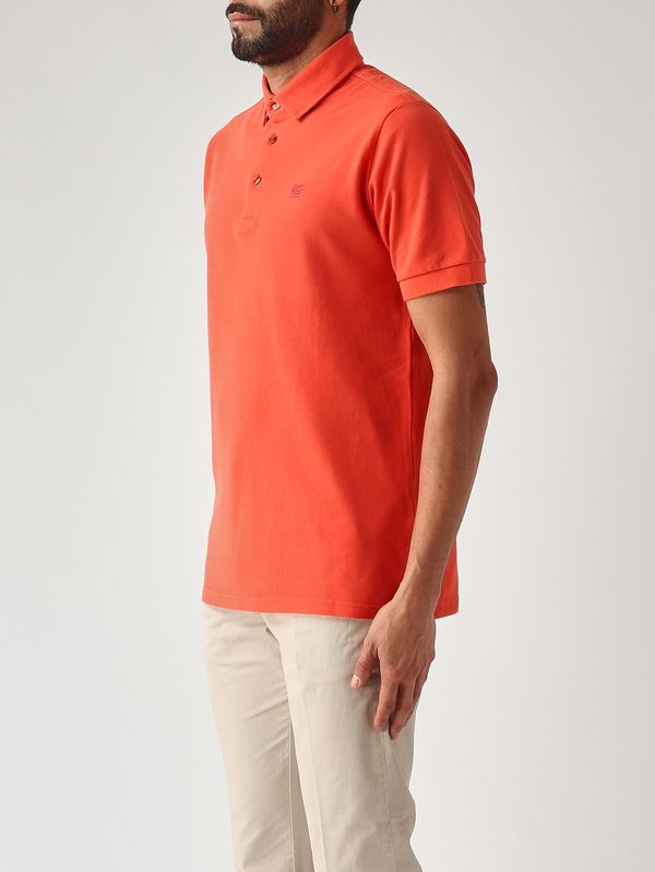 3. Men's Roma cotton piqué polo shirt Lobster Etro mrmd0006av878