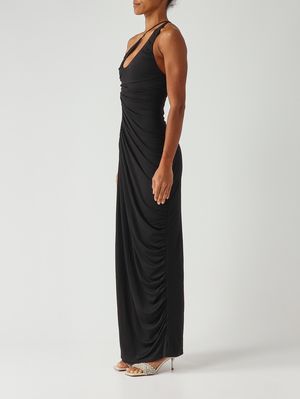 3. Robe femme Arutas en viscose Noir