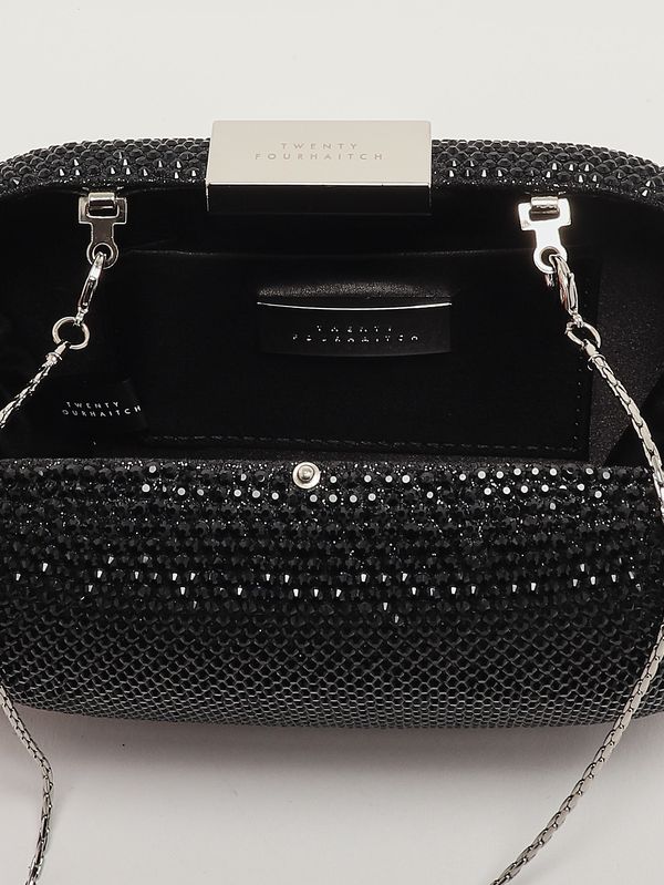 5. Damentasche Sunrise aus Crystal Mesh Schwarz Twentyfourhaitch 0004462p