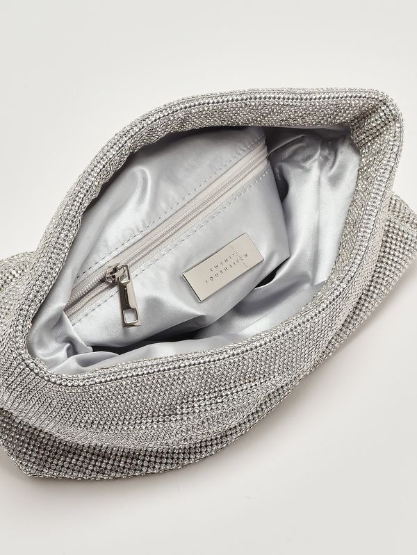 4. Borsa donna Varadero in crystal mesh Argento Twentyfourhaitch 0005362p