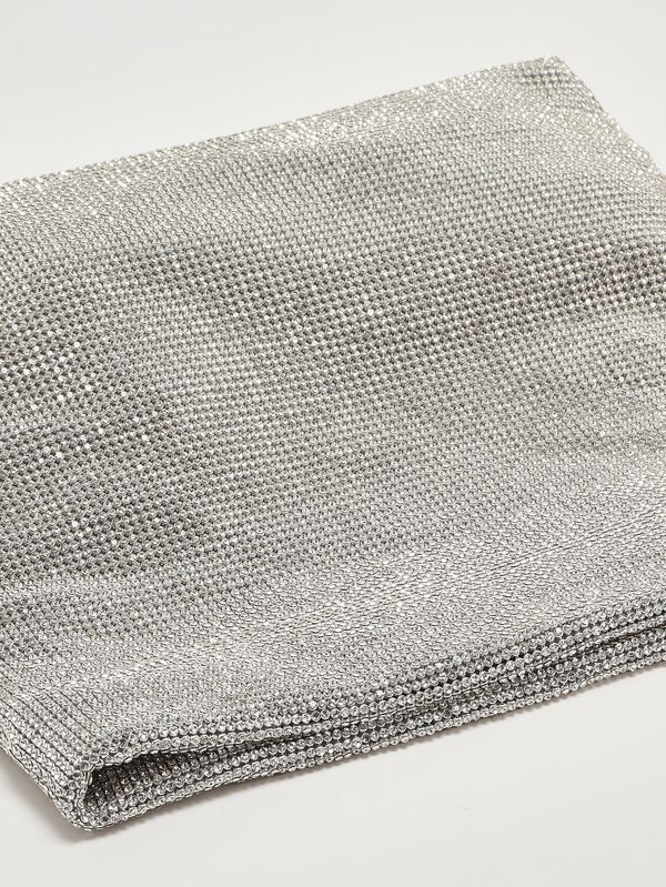 5. Borsa donna Varadero in crystal mesh Argento Twentyfourhaitch 0005362p
