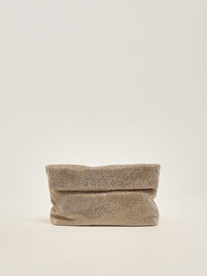 1. Borsa donna Varadero in crystal mesh Oro