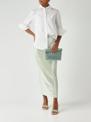 2. Borsa donna Varadero in crystal mesh Verde Brillante