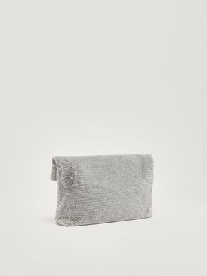 2. Borsa donna Varadero in crystal mesh Argento