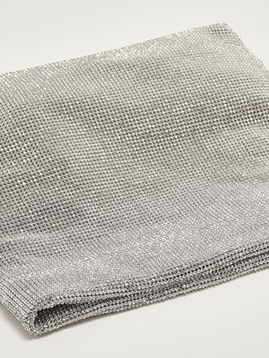 5. Borsa donna Varadero in crystal mesh Argento