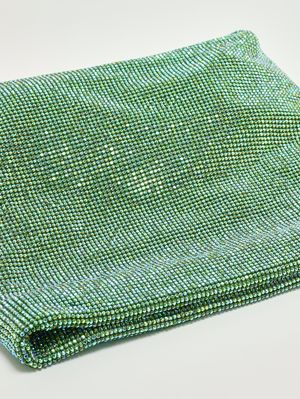 5. Borsa donna Varadero in crystal mesh Verde Brillante