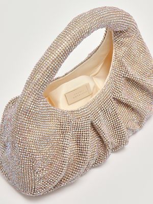 4. Damenhandtasche Joan aus Crystal Mesh Roségold