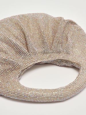 5. Damenhandtasche Joan aus Crystal Mesh Roségold