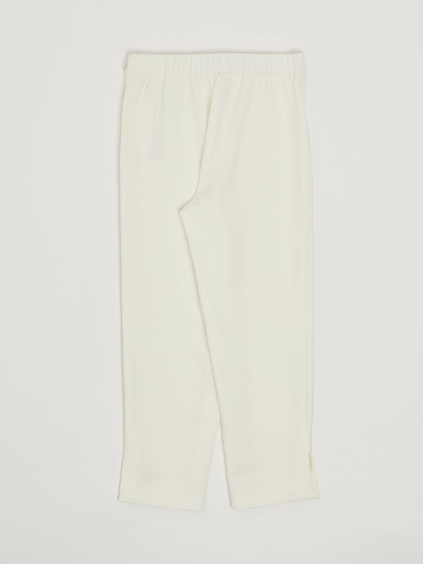 2. Girls' stretch crepe trousers White Twinset 261gj2q56