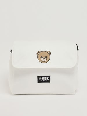 1. Wickeltasche aus Baumwolle Weiß