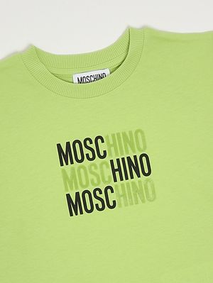 3. Kids' cotton T-shirt Green