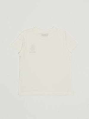 2. Jungen-T-Shirt aus Baumwolle Weiß