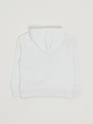 2. Sweat-shirt garçon en coton stretch Blanc