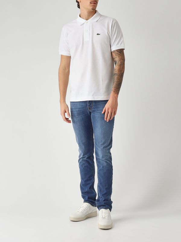 2. Herren-Poloshirt L.12.12 Classic Fit aus Petit Piqué aus Baumwolle Weiß Lacoste 1212