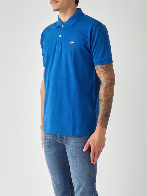 3. Men's L.12.12 classic-fit polo in cotton petit piqué Royal Blue Lacoste 1212