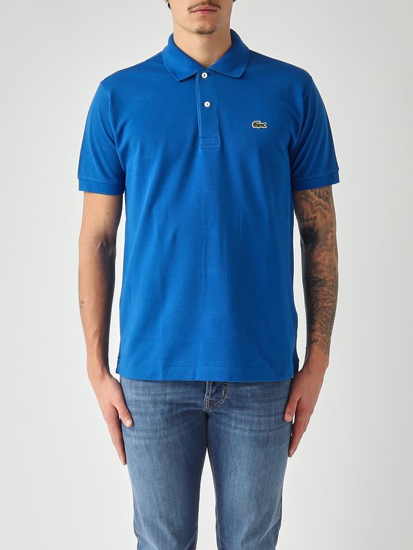 Men's L.12.12 classic-fit polo in cotton petit piqué Royal Blue Lacoste