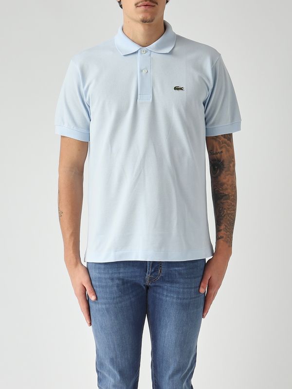 Men's L.12.12 classic-fit polo in cotton petit piqué Sky Lacoste