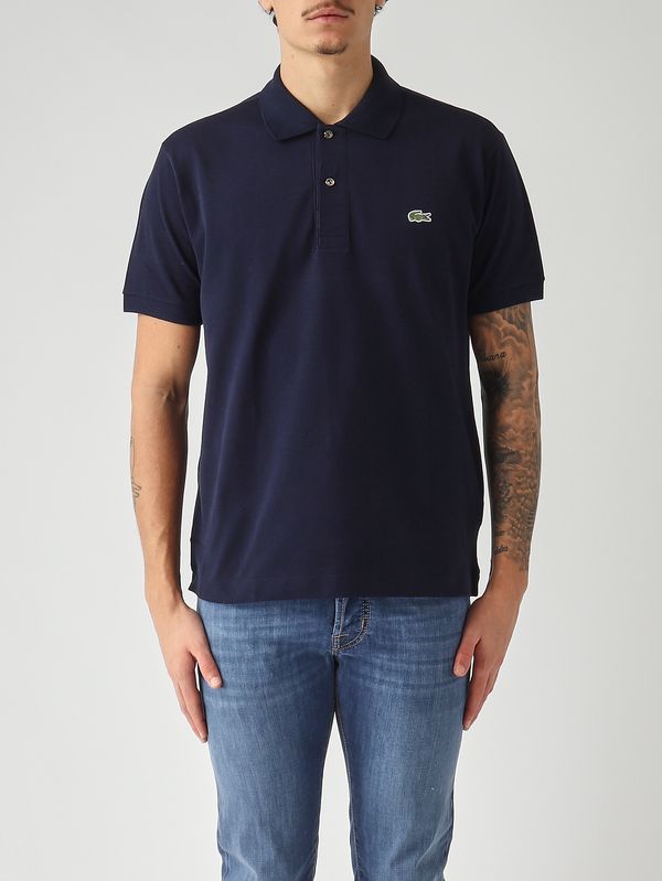 Men's L.12.12 classic-fit polo in cotton petit piqué Navy Lacoste