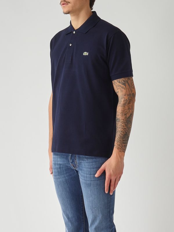 3. Men's L.12.12 classic-fit polo in cotton petit piqué Navy Lacoste 1212