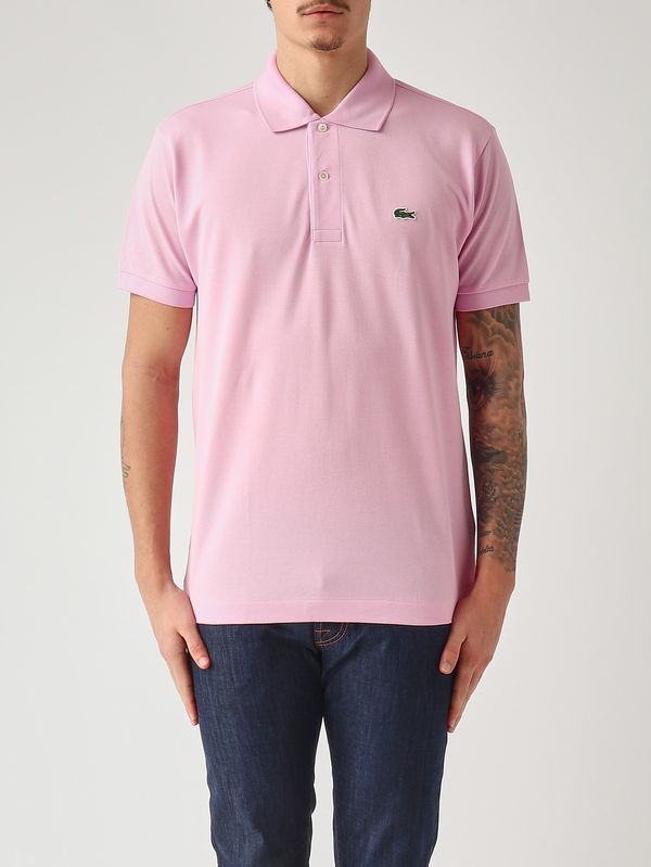 Men's L.12.12 classic-fit polo in cotton petit piqué Rose Lacoste